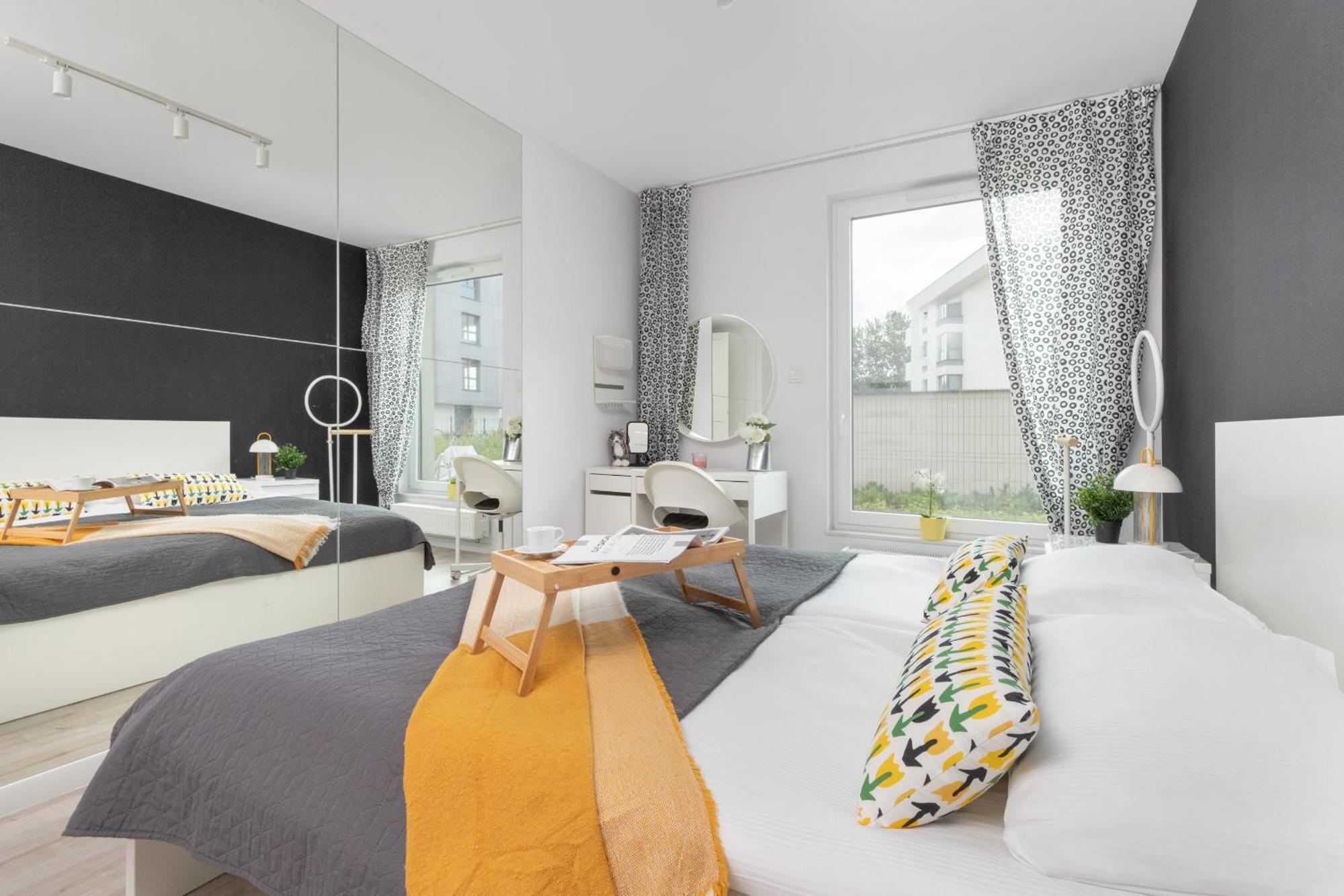 Sea And Stadium Apartments In Good Design With Parking & Garden By Rent Like Home กดัญสก์ ภายนอก รูปภาพ
